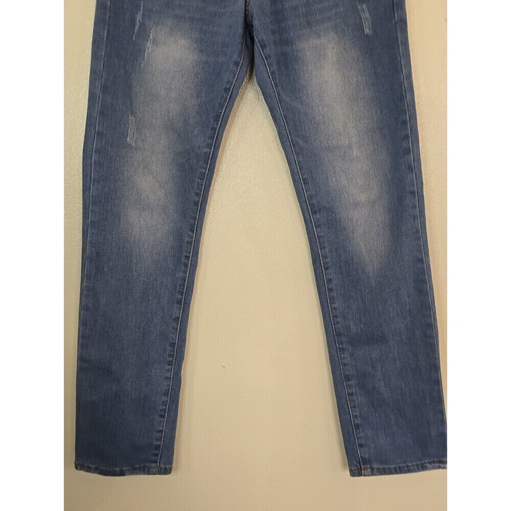 Amongst Others Mens Jeans 28x30 Slim Stretch Denim Zip Fly Pants Blue - Picture 5 of 12